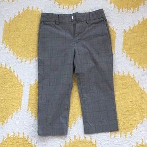 Crewcuts Grey Plaid Khakis Toddler